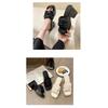 Soleist Sommerschuhe mit hohem Absatz für Damen, lässige Fischmaul-Schuhe, Damenschuhe im Angebot 2024, Mode, Neu, Quadratische Zehenpartie, Anti-Falten, Damen-Slipper