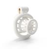 Male Chastity Lock Anti-Cheating Cock Cage with 4 Rings for A Belt of Fidelity Feminization Negative Inverted Chastity Sex Toy