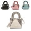 Stylish Kids Crossbody Bag Fashionable Shiny Pu Leather Small Square Bag For Boys Girls