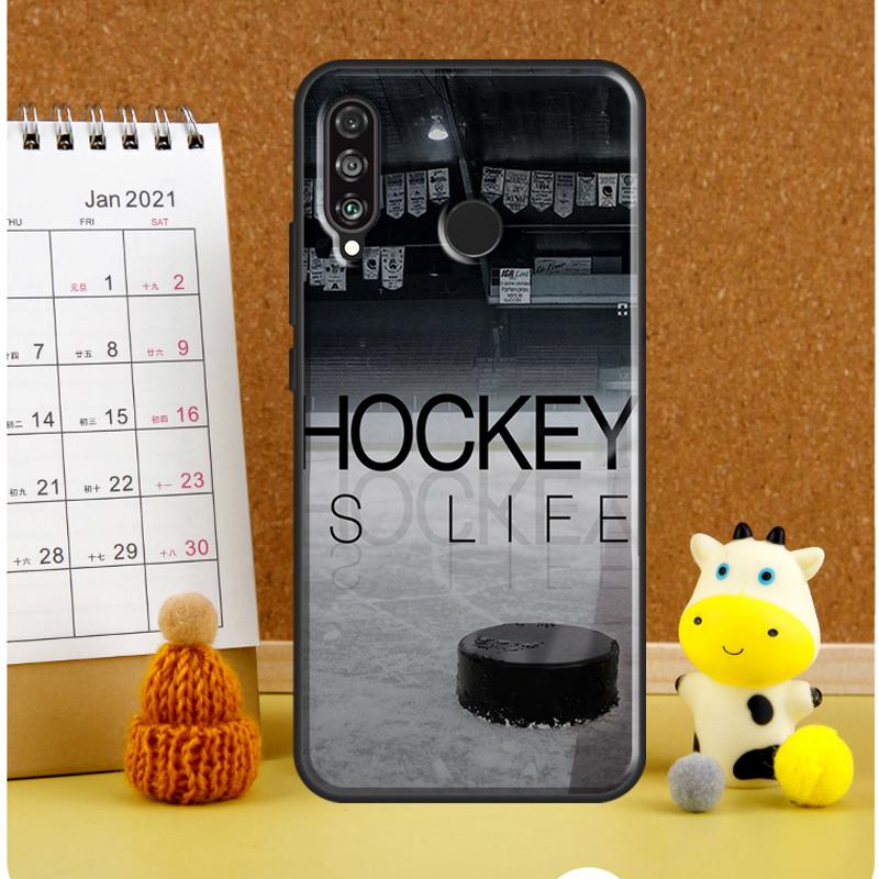 Ice Hockey For Huawei Nova Y72 Y70 Y91 Y90 Y60 Y61 Y73 3i 7i 8i 11i 12i 9 10 SE P20 P30 P40 Lite Case