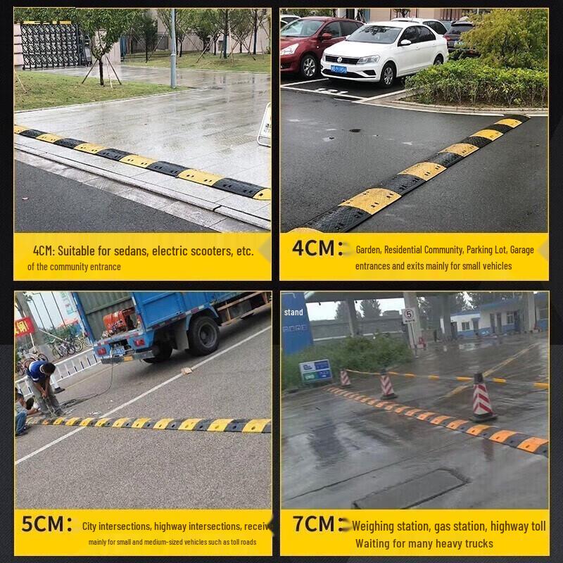 Zhanming Traffic Rubber Speed Hump