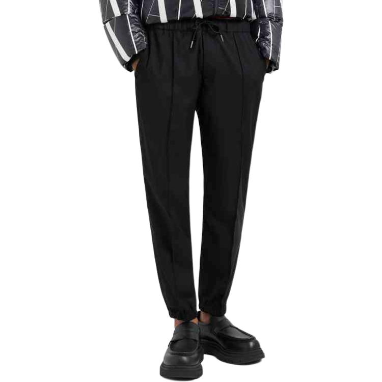 ARMANI EXCHANGEAE Knitted Sweatpants Men's Black 8NZPP2-ZNPMZ-1200