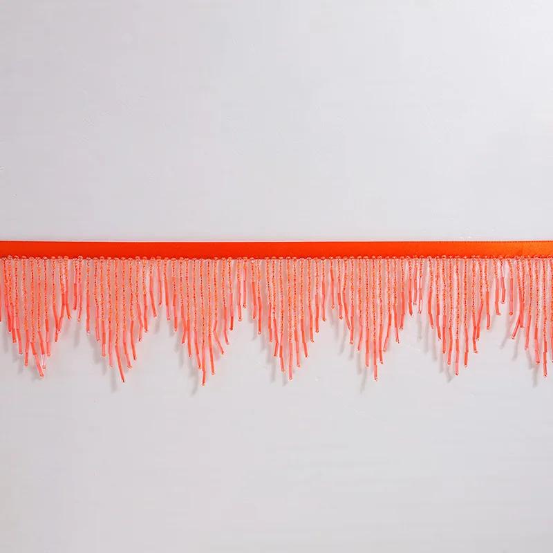 

1/2 Yards Golden Silver Crystal Beaded Fringe Lace Rhinestone Tassel Trim for Diy Clothing Curtain Lamp Decor 1 Yard