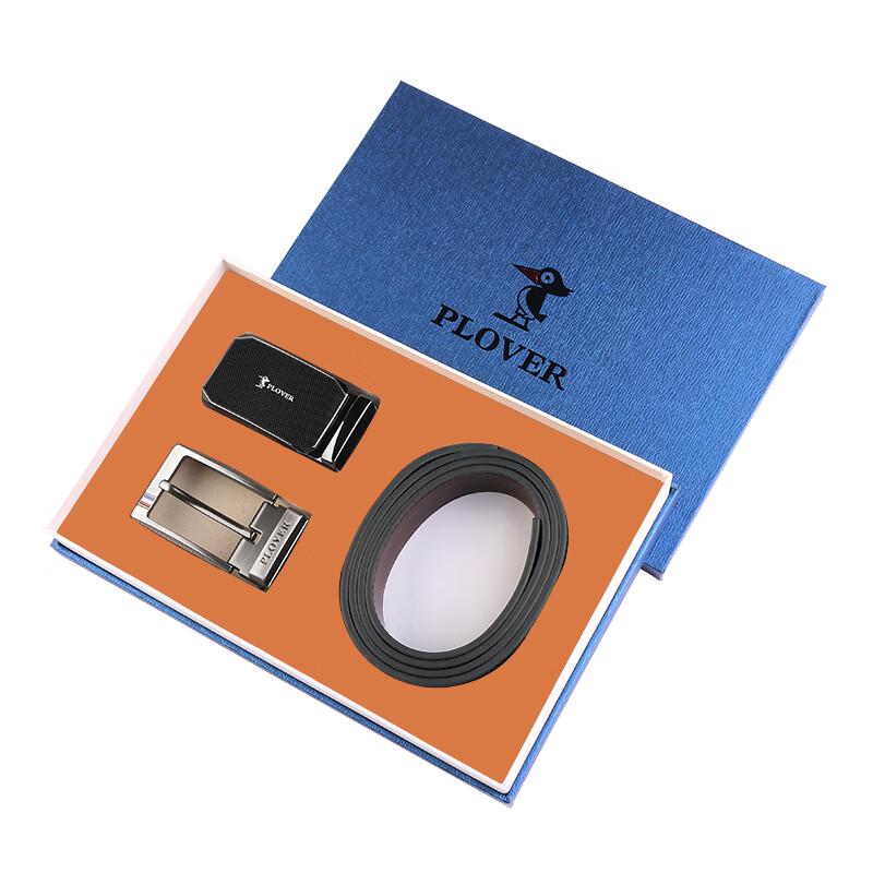 Мужской кожаный деловой ремень PLOVER