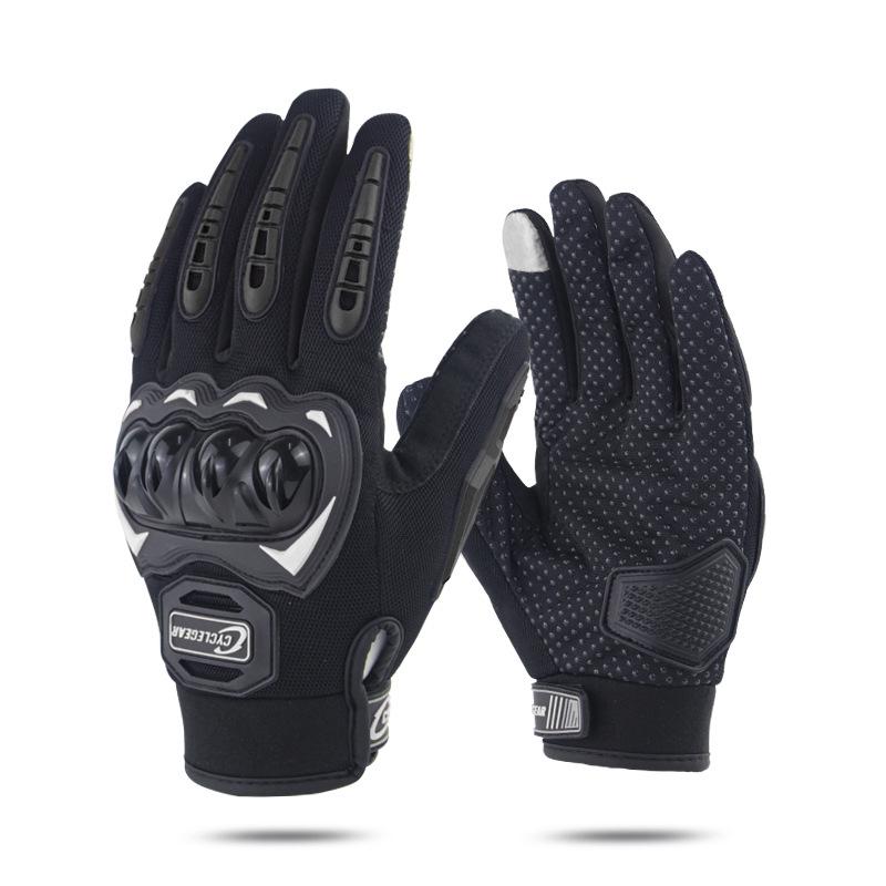 

Anti-Slip Full Finger Motorcycle & Racing Touchscreen Gloves CG666 Double Extra Large чорний