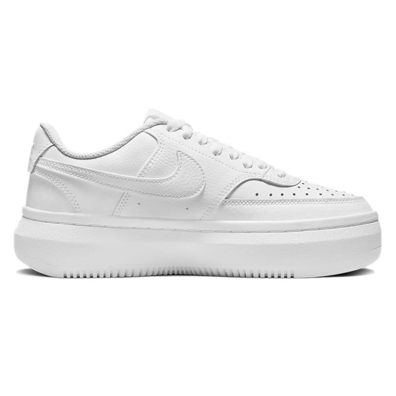 Nike Court Vision Alta Low Triple White Women's Sneakers DM0113-100