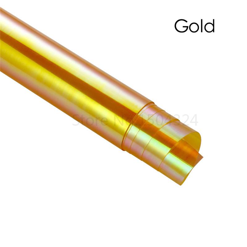 30cm*150cm Car Headlight Fog Light Taillight Tint Reflective Chameleon Vinyl Films Auto Lamp Light Sticker Car Decor Accessories
