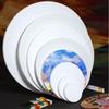 Cotton Wooden Oil Paint Painter for Artist Drawing Board Picture Frame Painting Board Circle Canvas