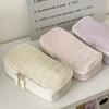 Soft Large-capacity Stationery Storage Bag Cotton Makeup Box Kawaii Pencil Case  School Supplies