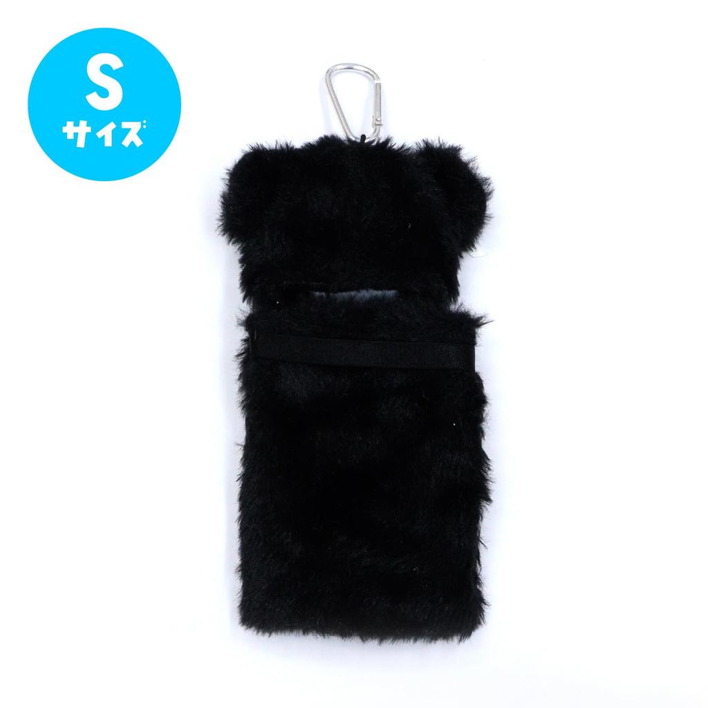 CONC CO532 Hug Plush Trading Card Case Black Bear Small nui. Ver.