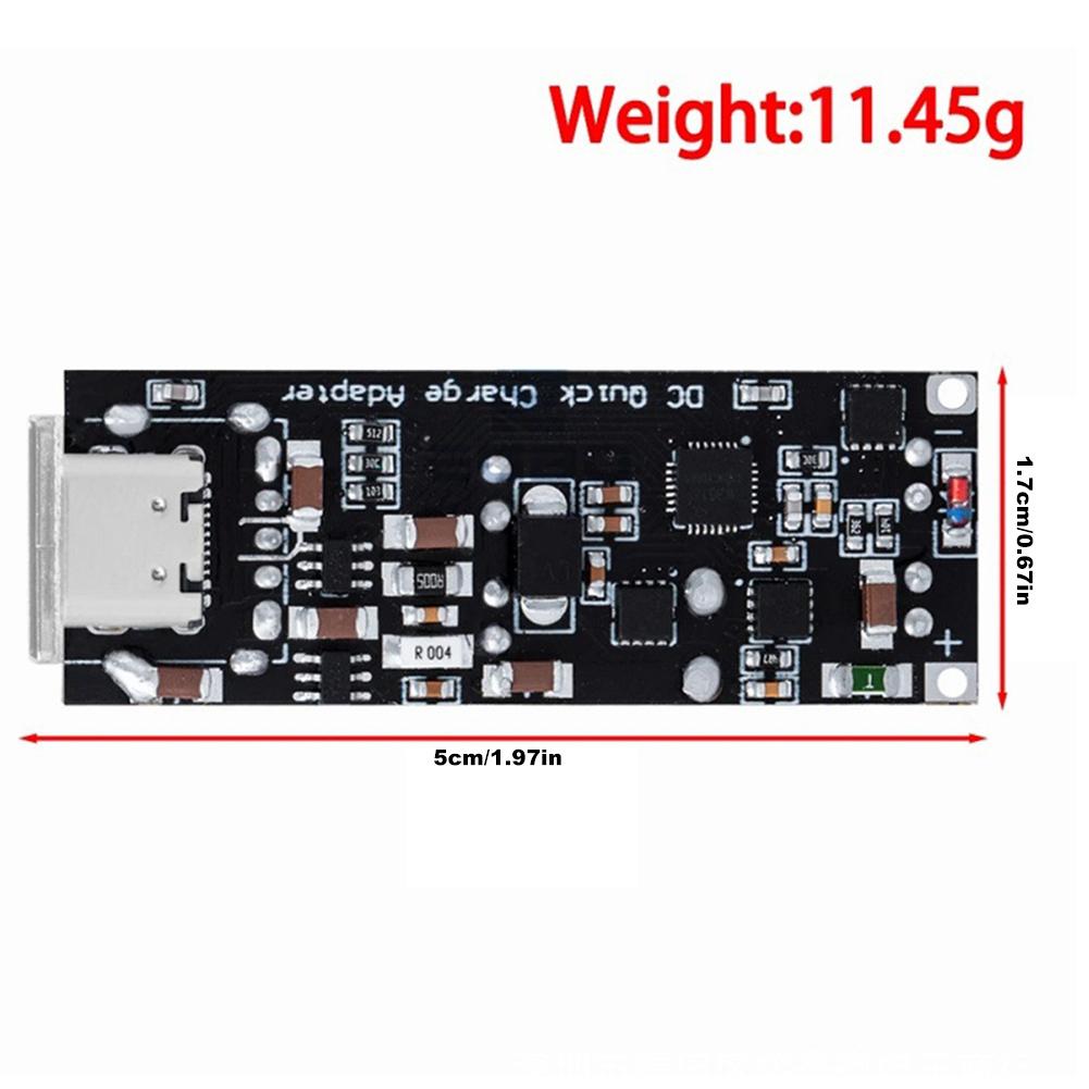 QC4.0 QC3.0 USB Type-C Mobile Phone Quick Charge Adapter 6-35V Voltage Reducing Module Fast Charge Mobile Phone Charging Board