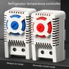 Multifunctional Thermostat for Heating and Cooling Systems Adjustable 0-60℃ with DIN Rail Mount and Flame Retardant Plastic