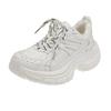 Fried Street Dad Shoes Women's Platform 2025 New Spring Explosion Super Good-looking Versatile Height Increase 6cm Sports and Leisure Shoes