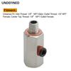 Stainless Steel 1/8'' NPT Oil Pressure Sensor Sendor Tee Adapter to 1/8 NPT Gauge T-Piece Car Accessories