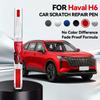 För GWM Haval H6 2011-2025 H6 Färg reparationspenna Touch Up Repborttagare DIY Biltillbehör Svart Vit Silver Brun Grön Röd