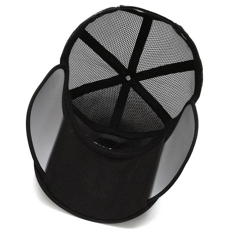 Summer New Baseball Cap Visor Cap Cap Neck Protection Sun Hat Fishing Cap Pull Brim Hat