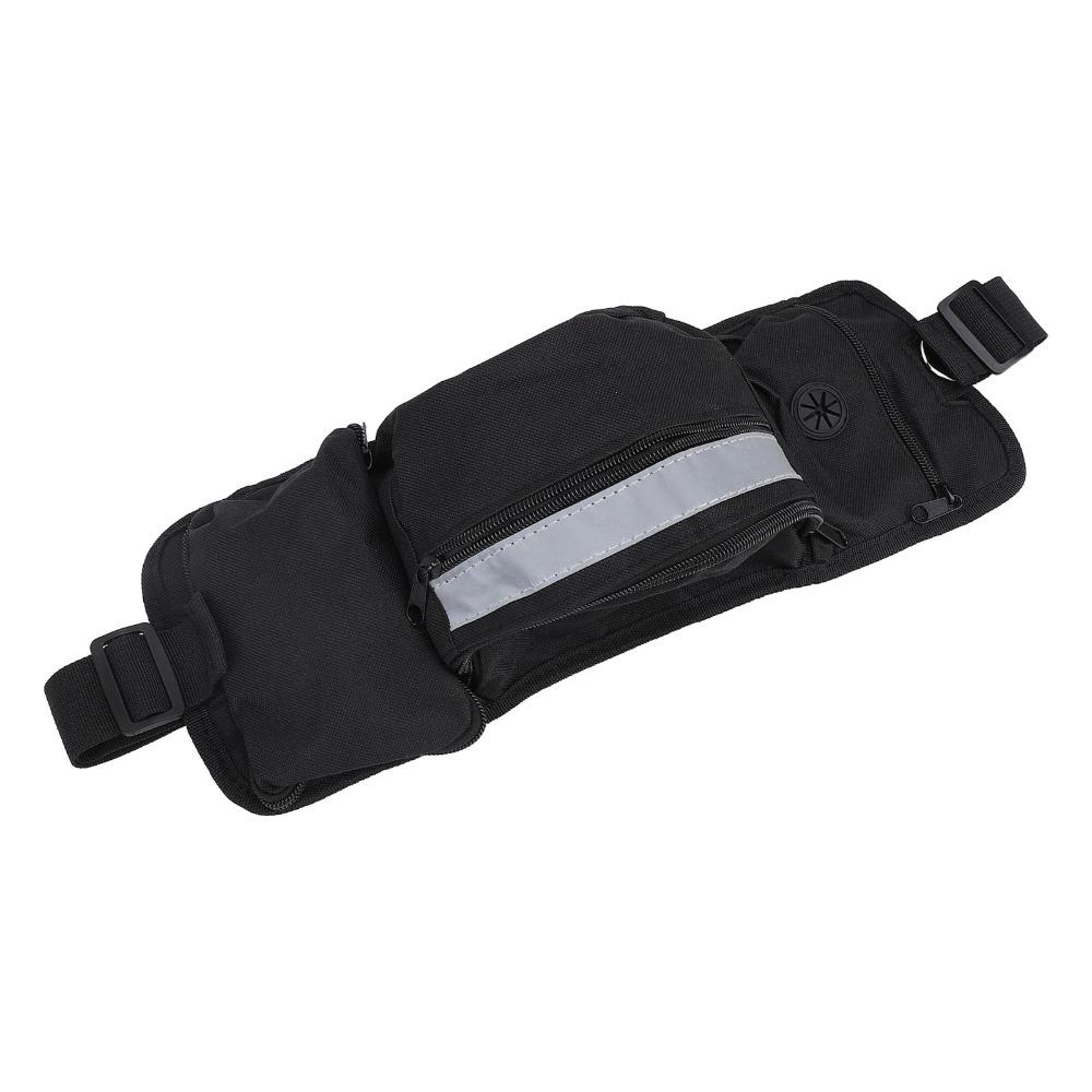 Adjustable Waist Straps Dog Training Pouch Multi Function Dog Treat Bag Outdoor Fitness Workout