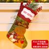 Christmas Stockings Socks Santa Snowman Hanging Xmas Tree Ornaments Christmas Decor for Home New Year Navidad Candy Gift Bags