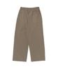 CARGOBROS Linen-Like Pintuck Wide Shorts (Khaki)