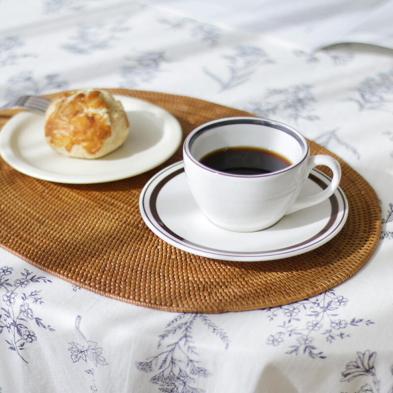 rattan placemat square
