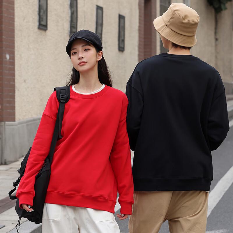 Yiliteng Unisex Custom Logo Round Neck Sweatshirt