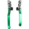 Brake Clutch Lever Pivot Folding Levers Set for KLX 110 KLX110 KLX110L 2010-2024 Green