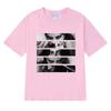 Hot Sale Lady Gaga 90s music Graphic T Shirt Unisex gothic Oversized short sleeve T-shirts Men Women black 100% Cotton clothing