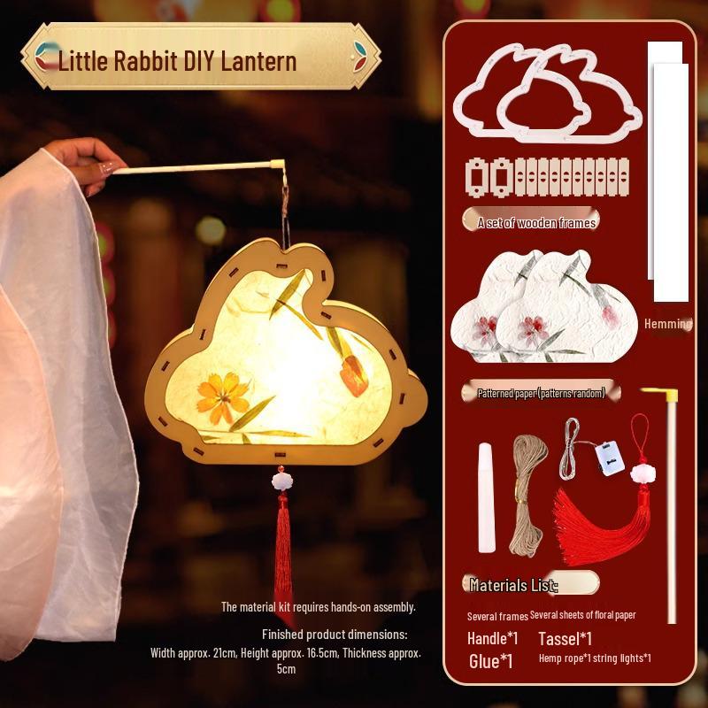 Handmade DIY Chinese Lantern Festival Children s Paper Lanterns