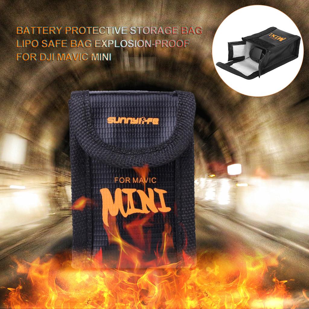 

[one] Battery Protective Storage Bag LiPo Safe Bag Вибухозахищений для DJI Mavic Mini як показано кольору
