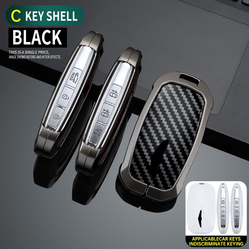 Car Remote Key Case Cover Protect Shell Fob For Hyundai Genesis G90 G70 G80 EQ900 GV60 GV80 G90RS4 2022-2025 6 7 8 Button