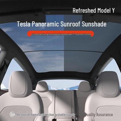 Tesla Model Y/3 Schiebedach Sonnenschutz: Wärmedämmung & Sonnenschutz für erfrischte Versionen