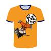 2025 Summer New Fashion Dragon Ball Tshirt Shorts 2 Piece Sets Kids Tracksuit Vegeta Clothes 3D Printed Dragon Ball T Shirts  Suit
