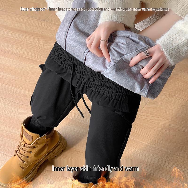 Women's 90% White Duck Down Cargo Pants