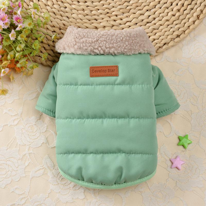 Winter Pet Coat Thermal Insulated Four-Legged Fleece Pet Jacket for Small Meidum Dogs Cats Warm Winter Apparel