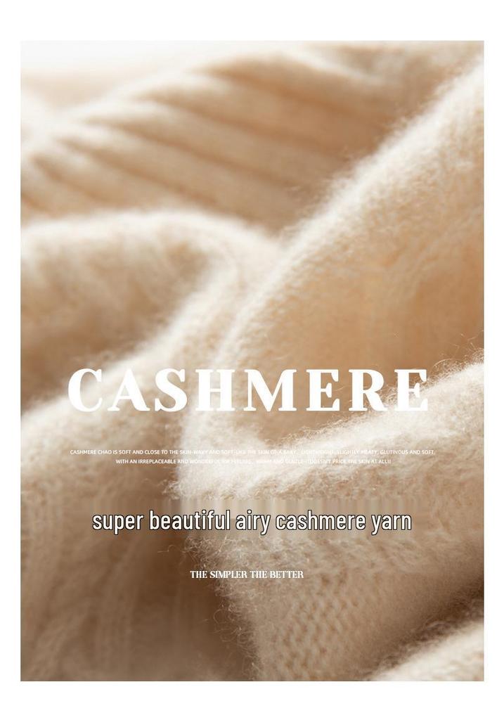 2024 Autumn/Winter Women's Retro Cable Knit Half-High Neck Cashmere Loose Pullover Sweater - Simple Solid Color Base Layer
