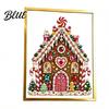 Art Craft Supplies Set DIY Jewelry Faux Pearl Painting Kit with Frame Christmas Projects for Home Leisure Crystal Gem Adults Holiday Tabletop