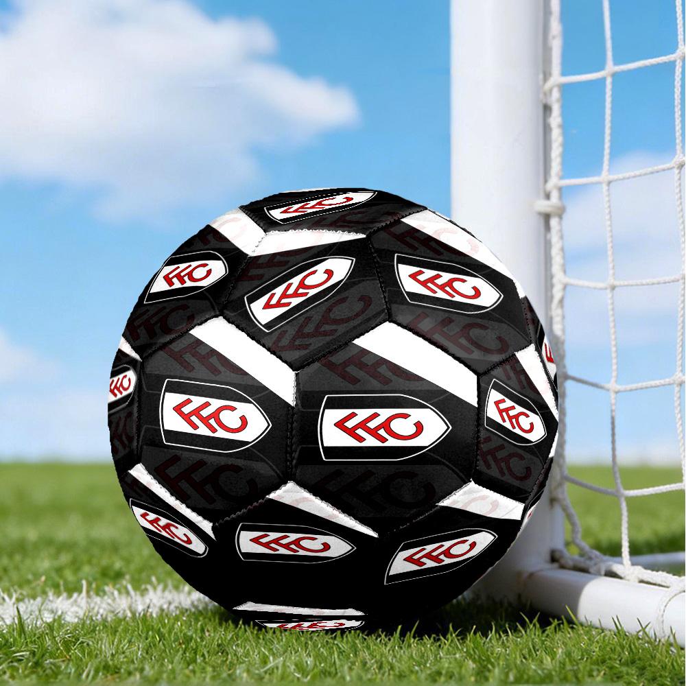 Fc Crest Design Printed Size 5 Soccer Balls, High-Quality, Anti-Slip, Protective Football, A Unique Gift , Birthdays, Christmas Gifts