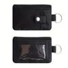 RFID Blocking Small Wallet with ID Window Zip Id Case Wallet with Lanyard Keychain for Cards Cash Travel Women Men