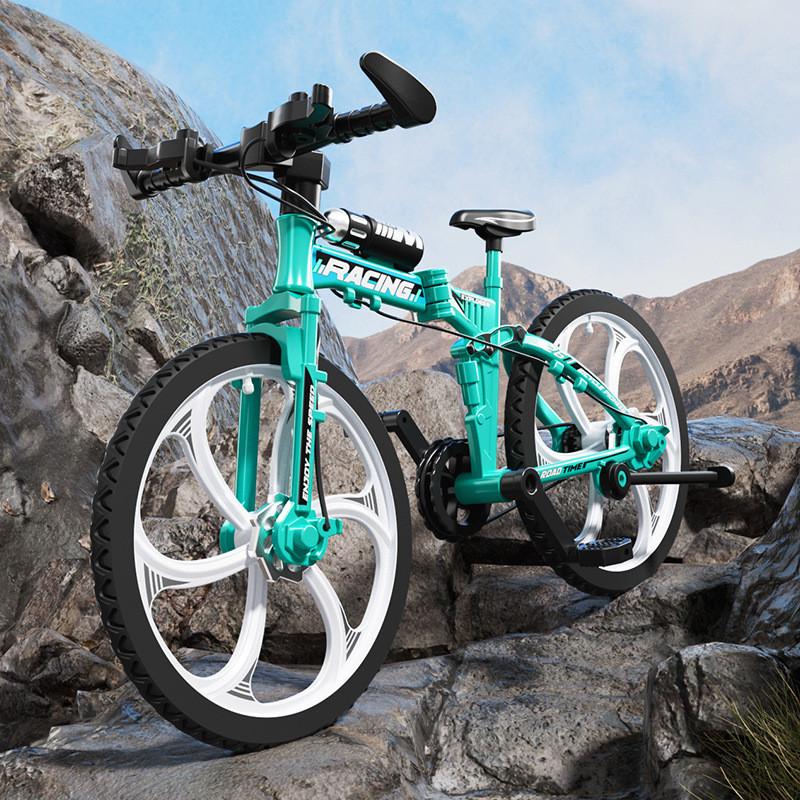 Plastic Mountain Bike Model Toy With Realistic Design For Boys And Collectors