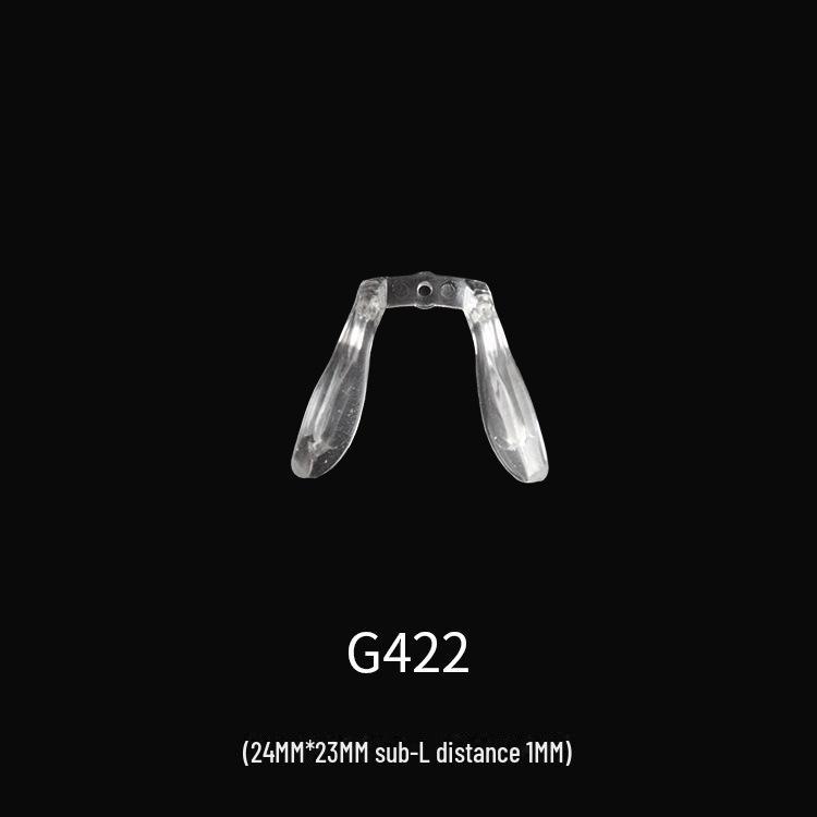 Silicone One-Piece Soft Nose Pads - Anti-Trace, 100 Pairs - Glasses Accessories