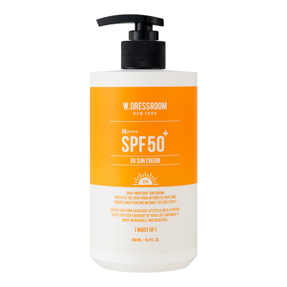 W.DRESSROOM Sun Cream SPF50+ PA++++ Moisturizing UV Protection 500ml