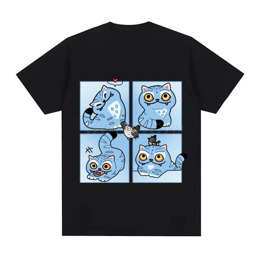 Summer Round Neck Demon Hunter Pattern 3D Printed Top Fashionable Casual Short Sleeved Children's Boy and Girl Kids Unisex T-shirts