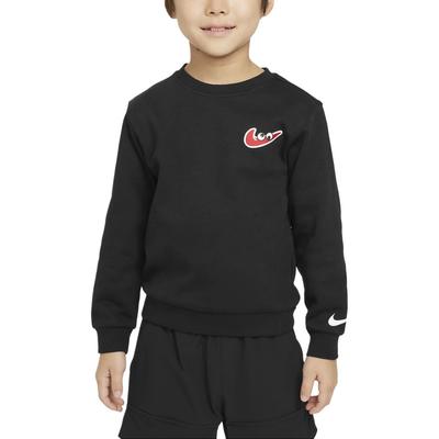 Sweatshirt Sportswear Have A Nike Day Casual Fleece Lined Crew Neck Black Children Aged 3 7 Years Old HV7186-010