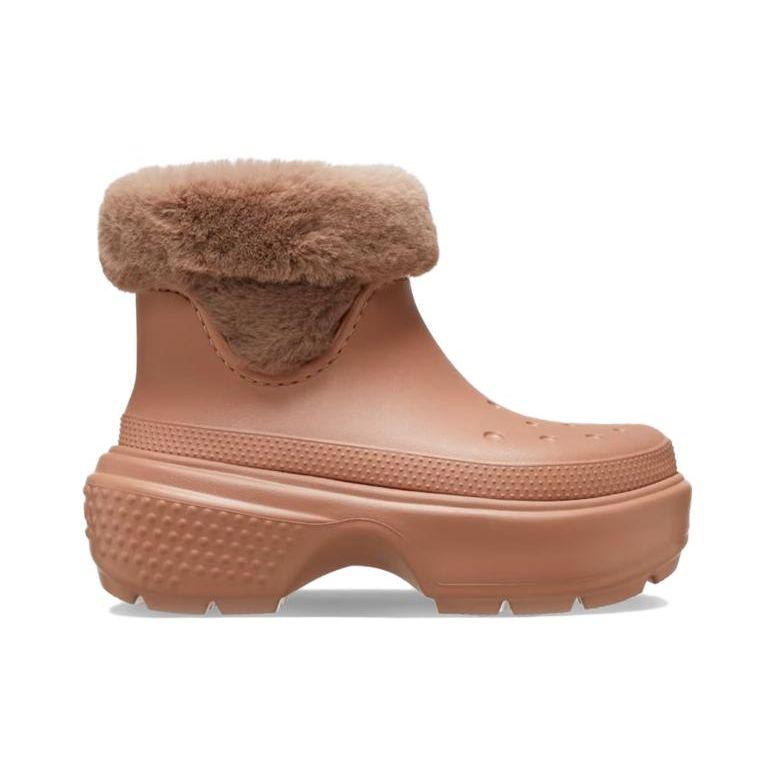 Crocs Stomp Lined Boot Women Boots Brown 208718-2CC