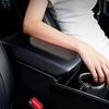 Car PU Door Armrest Pads Memory Foam Car Cushion Pad PU Leather Car Elbow Rest Pad Headrest In The Car Accessories