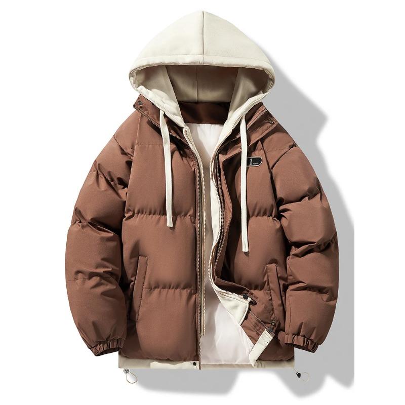 Clothing New Fleece Lined Parka Outdoor Warm Snow Men's Long Coat Parkas Clothes Fashion Men's Winter Hooded Jacket Puffer Parka
