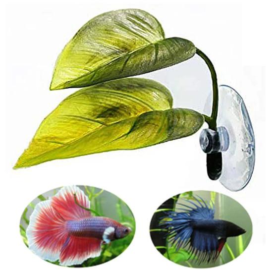 Aquarium Fish Home Tank Artificial Leaves Landscaping Plants Ornament Decoration