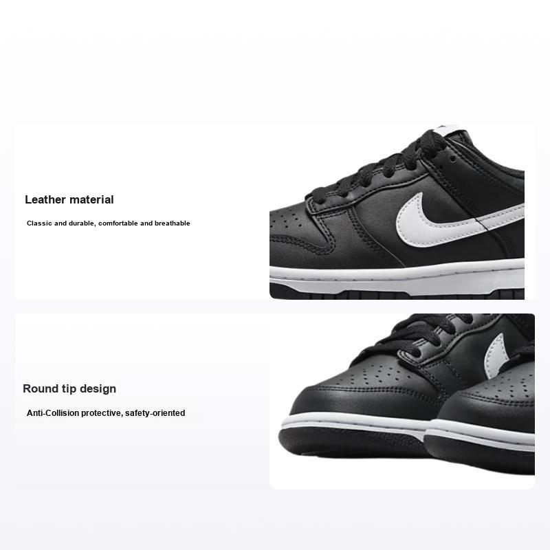 Nike Dunk Low GS Black Panda 2.0 Kids Sneakers White FD1232-001