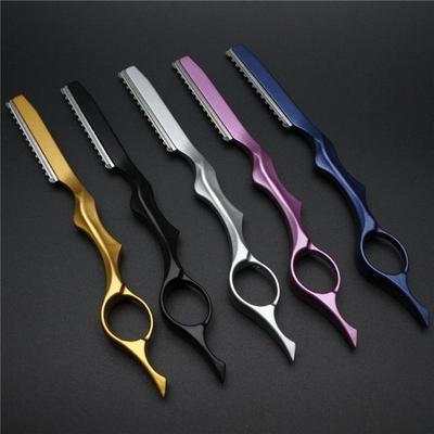 2017 Heiß Japan Edelstahl Professionell Scharf Friseur Rasiermesser Klinge Haarschneiden Ausdünnmesser Salon Haar Rasiermesser