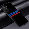 D-dafs Logo Car Logo Fashion Pattern Phone Case For Samsung Galaxy S26 S25 S24 S23 S22 S21 Plus Ultra Note20 Soft Black